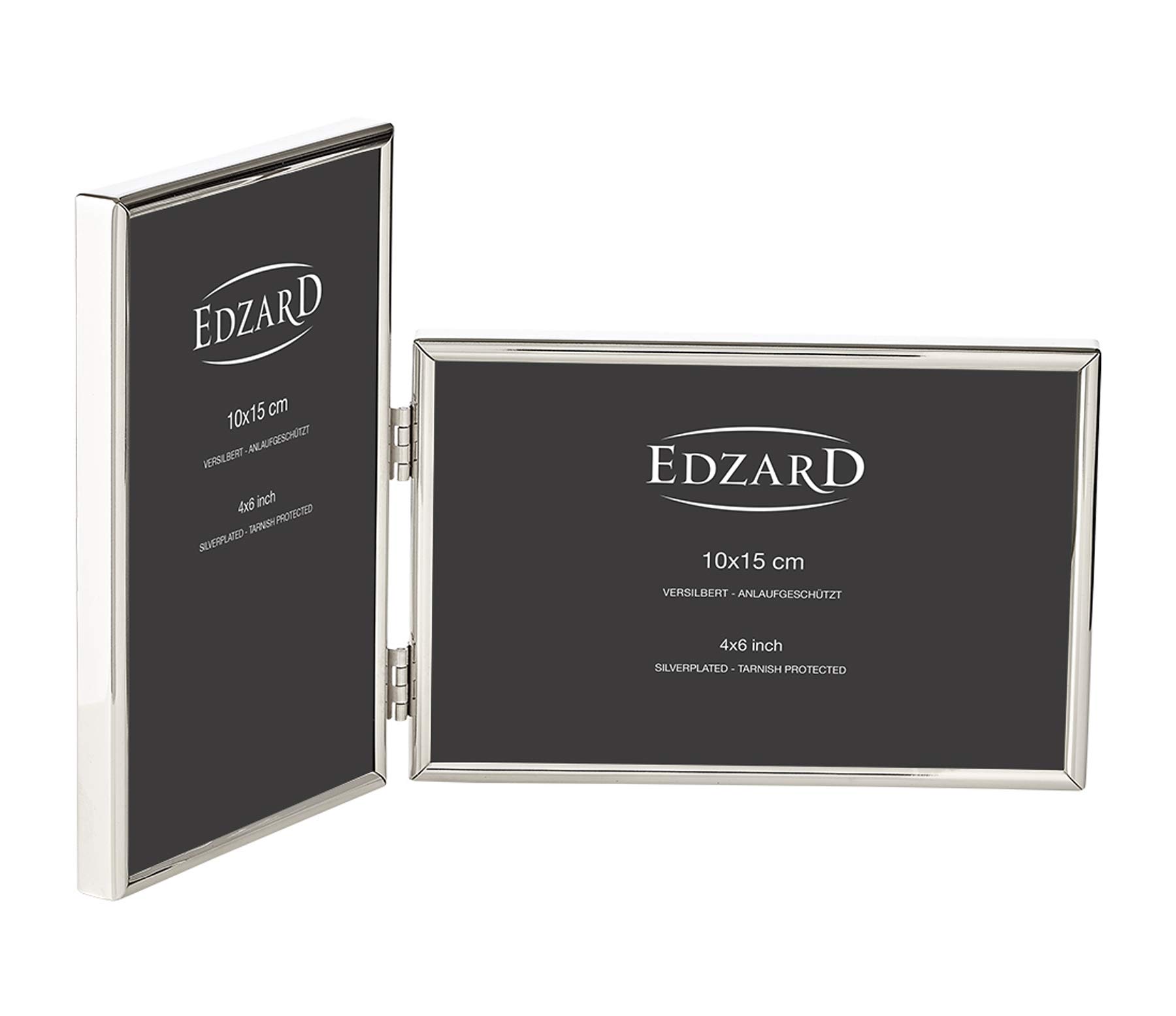edzard-pavia-otto-doppel-fotorahmen-2x-10x15-versilbert image 3