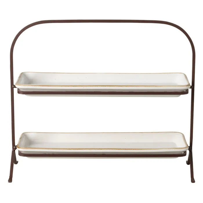 casafina-sardegna-sd780-serviertablett-wei-2tlg-metallst-nder image 1