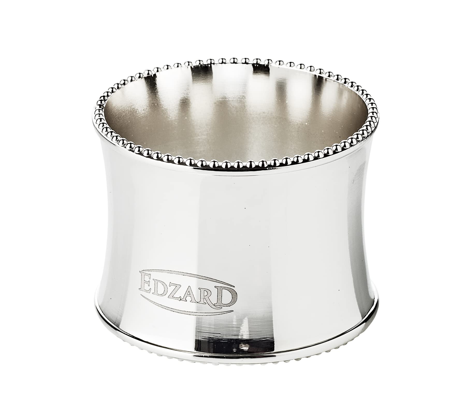 edzard-perla-serviettenring-4er-set-versilbert-5-cm image 2