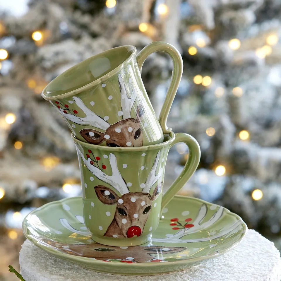 costa-nova-deer-friends-tasse-gr-n-steingut image 1