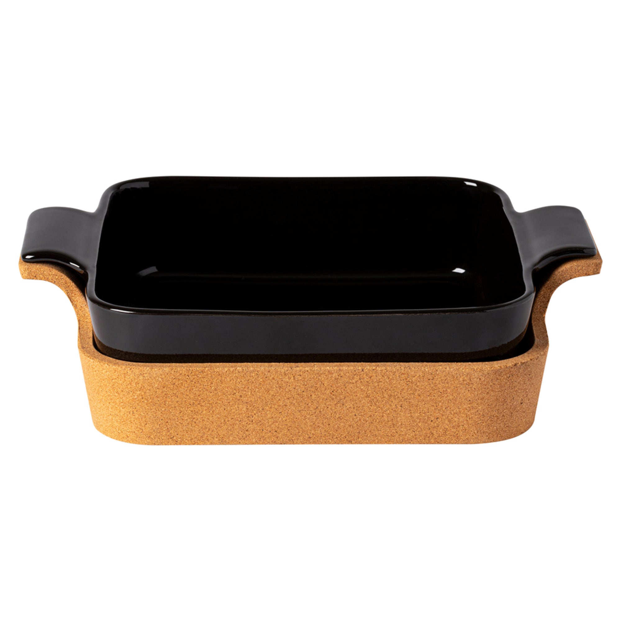 costa-nova-ensemble-dq321-blk-auflaufform-quadratisch-schwarz-kork image 1