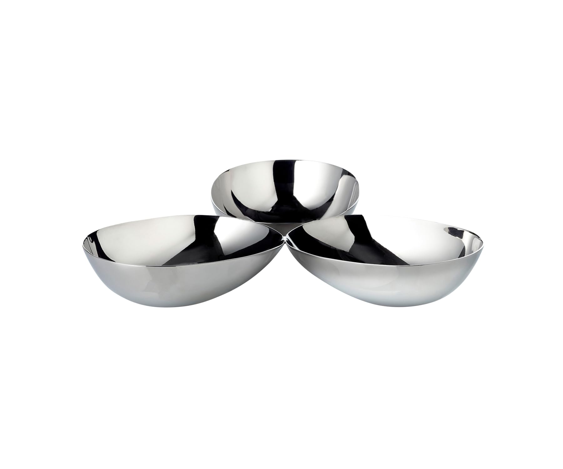 edzard-dallas-luma-tripleschale-18-5-cm-edelstahl image 1