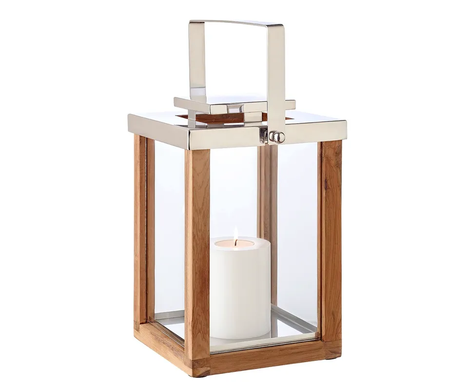 edzard-miami-laterne-35-cm-teakholz-mit-henkel image 1