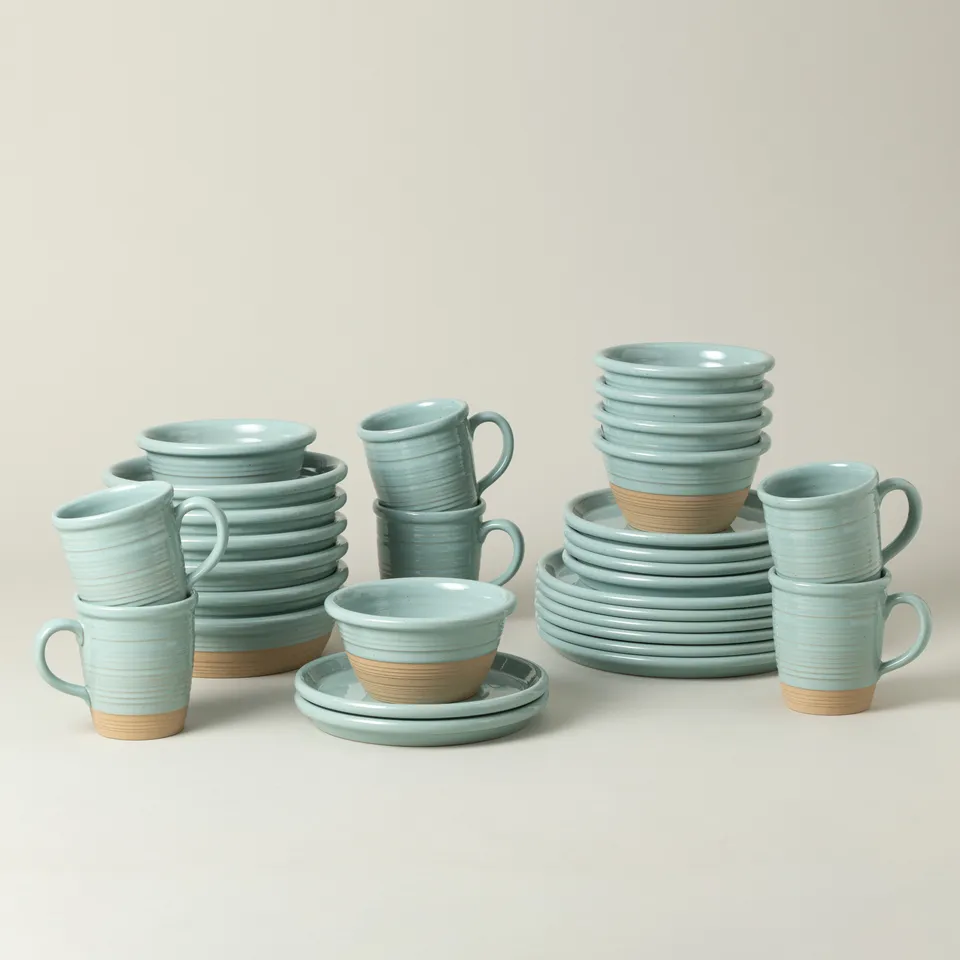 costa-nova-scotia-tafelservice-30-teilig-himmelblau-mit-becher image 1