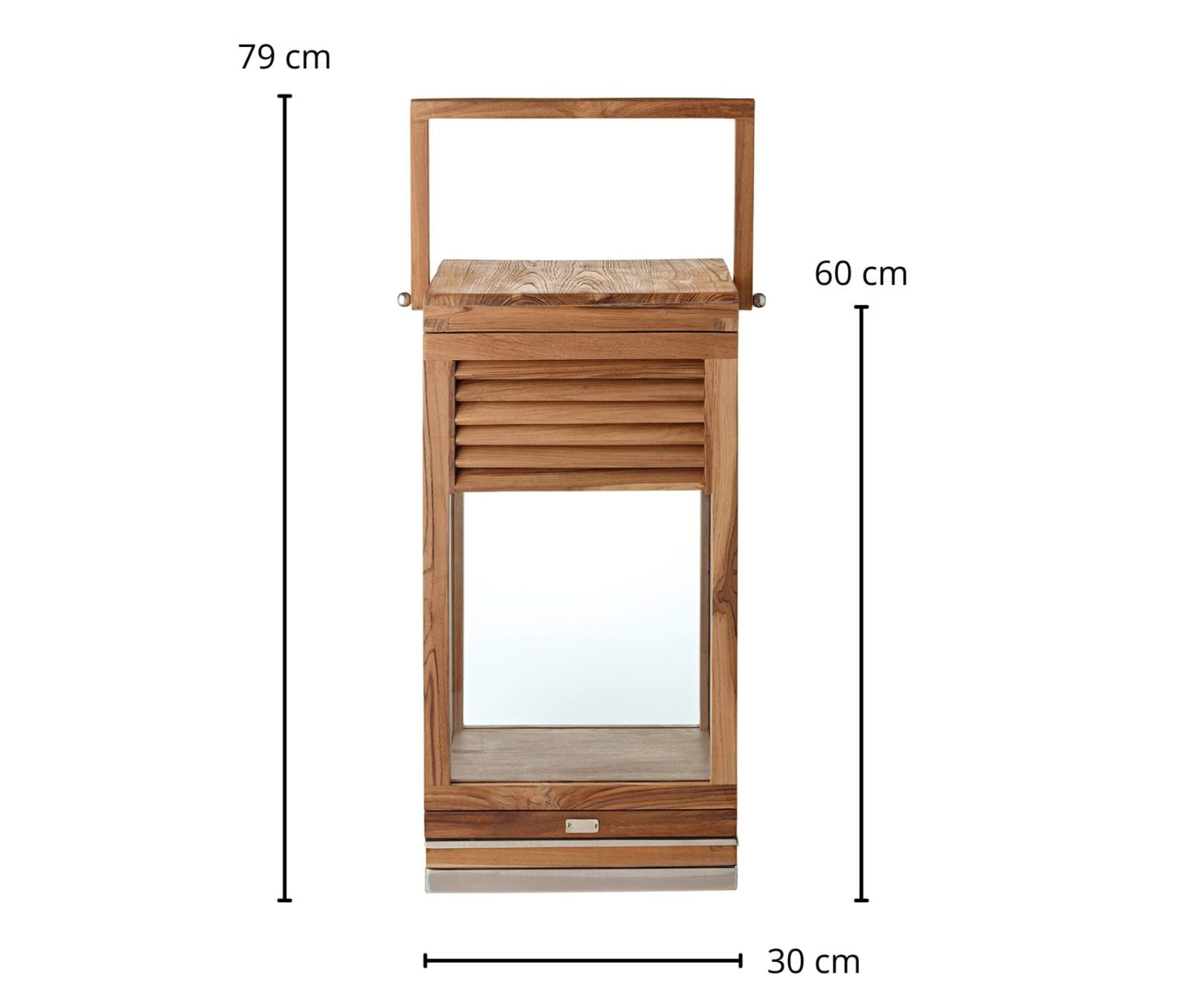 edzard-miami-vegas-laterne-h-60-cm-teakholz-henkel image 6