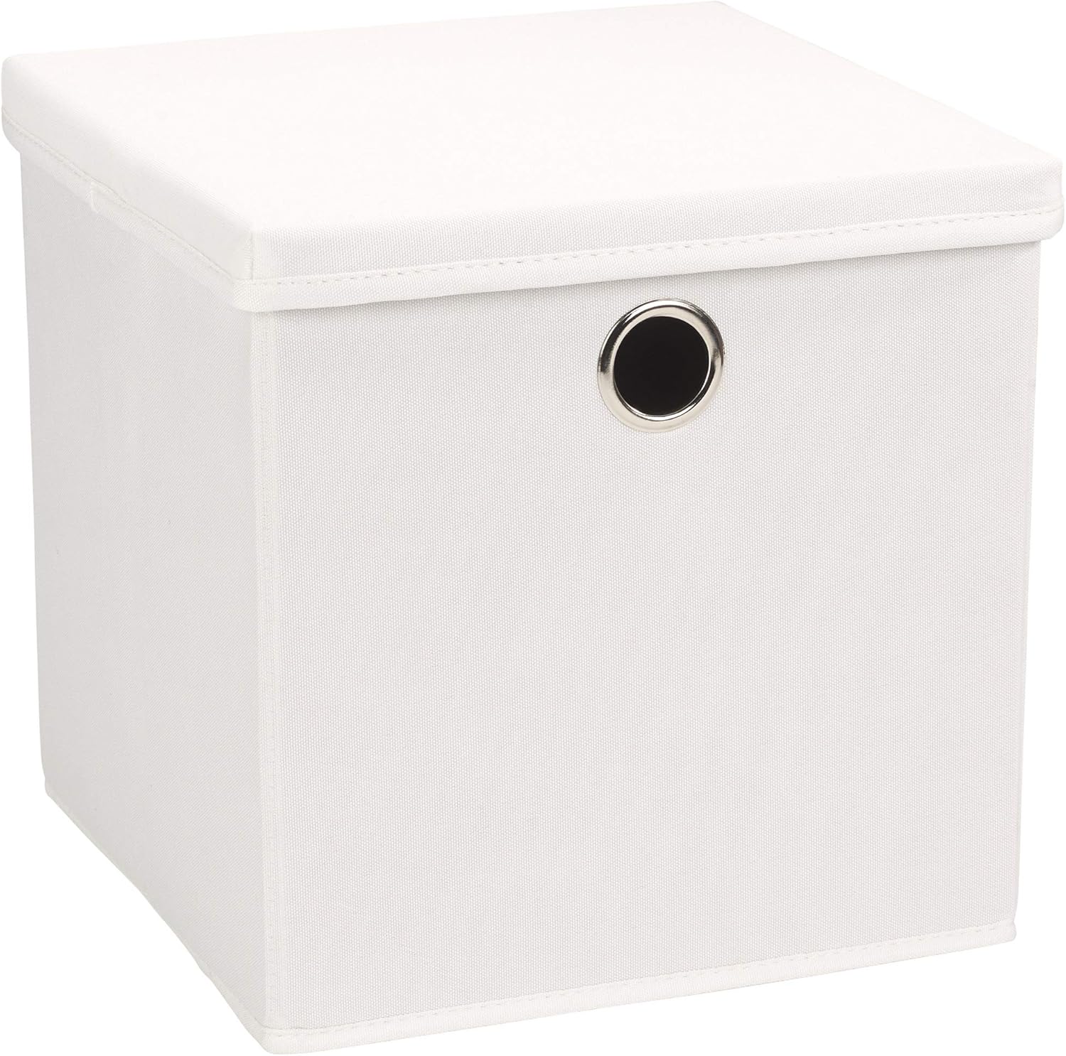 echtwerk-aufbewahrung-aufbewahrungsbox-mit-deckel-wei-faltbar-20-kg image 1