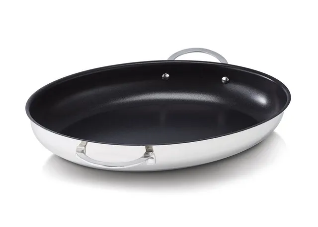 beka-specialty-fischpfanne-oval-antihaft-chrom image 1
