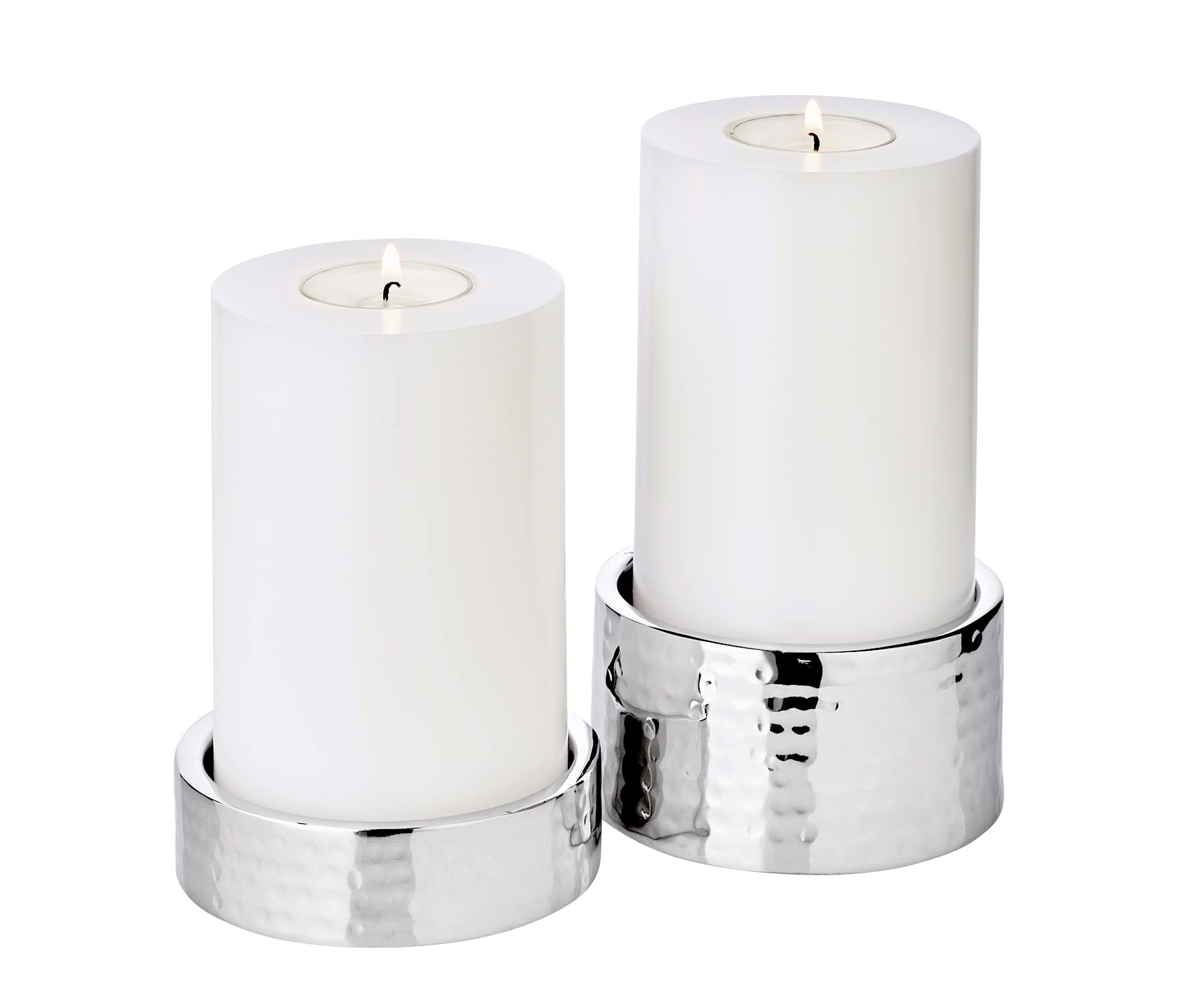 edzard-luca-kerzenhalter-2er-set-edelstahl-9-5-cm image 1