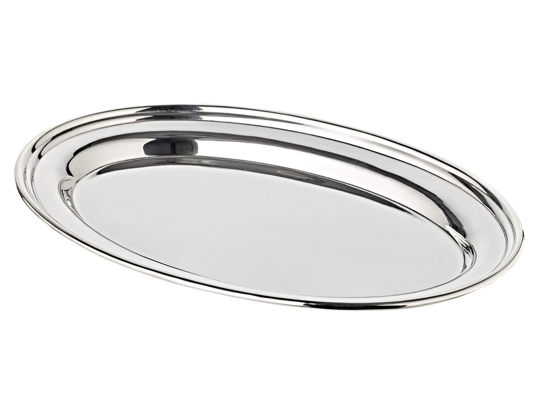 edzard-porto-lisa-tablett-oval-versilbert-23x16-cm image 1