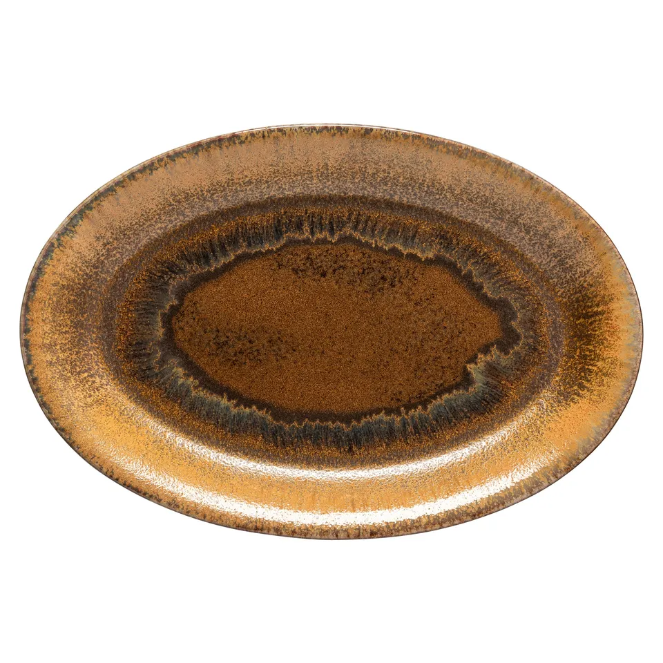 costa-nova-poterie-wwa461-moc-ovale-servierplatte-mocha-braun image 1
