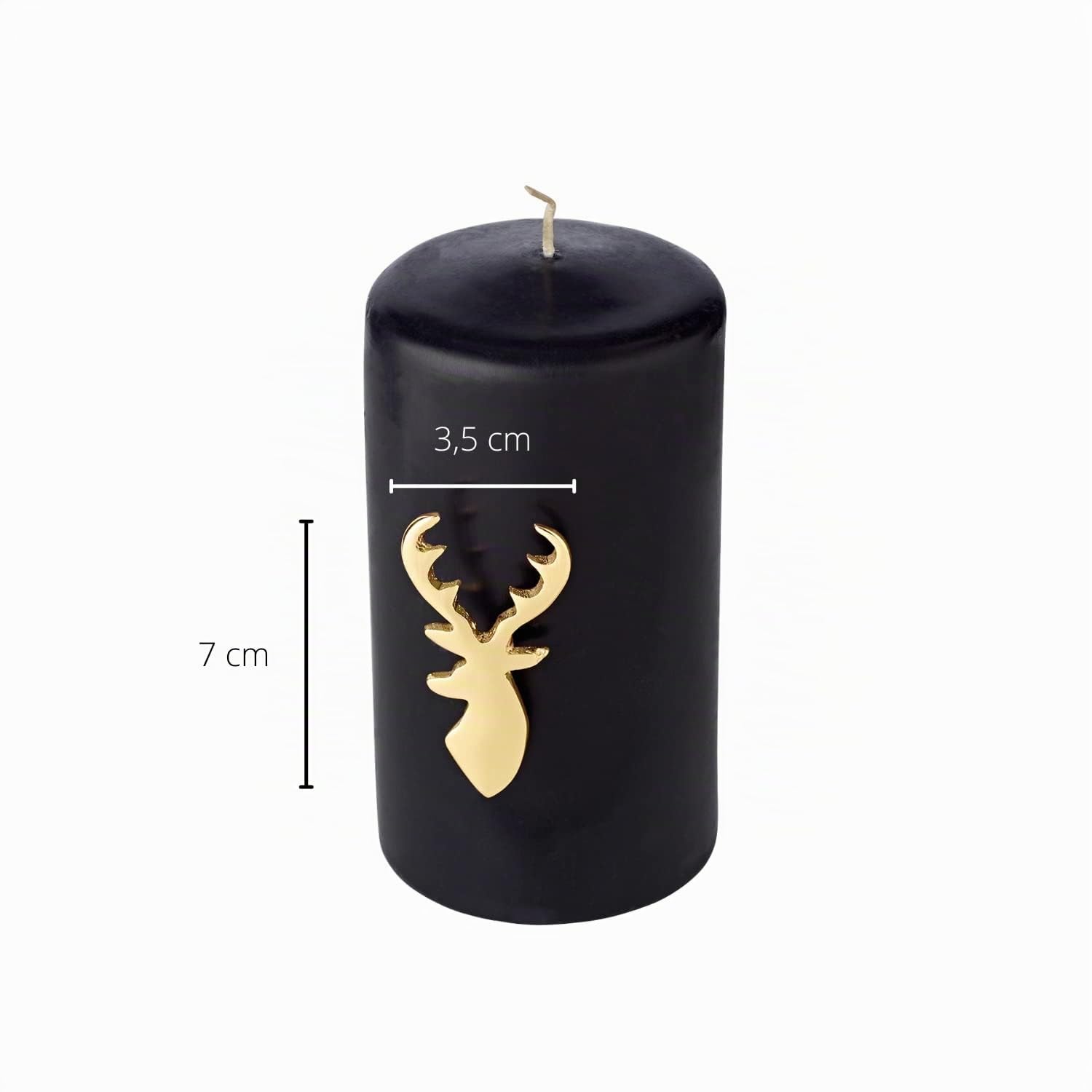 edzard-kingston-kerzenstecker-risa-elch-4er-gold-7-cm image 3