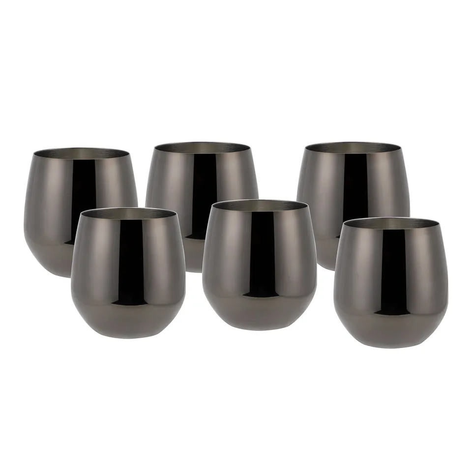 echtwerk-wine-weingl-ser-set-6tlg-500ml-silber-edelstahl image 1