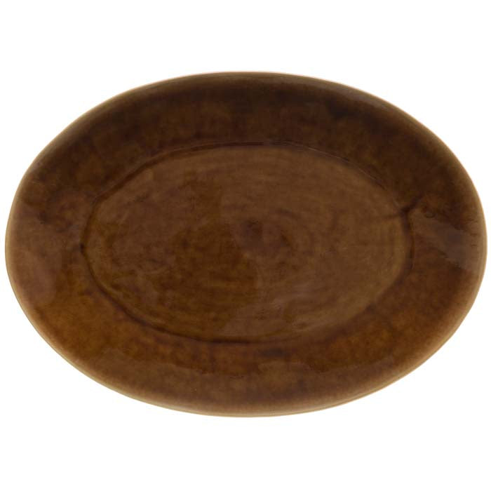 costa-nova-riviera-servierplatte-oval-terra-braun-feinsteinzeug image 1