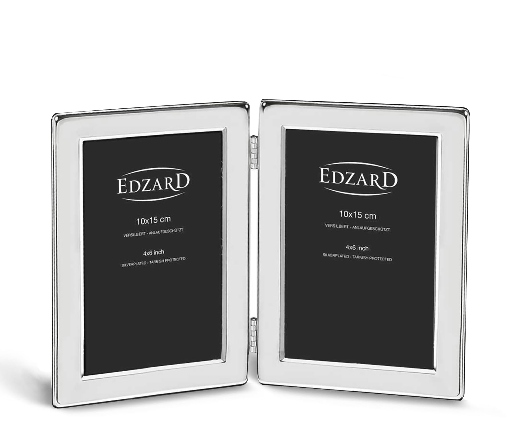 edzard-salerno-doppel-bilderrahmen-2x10x15-versilbert image 1
