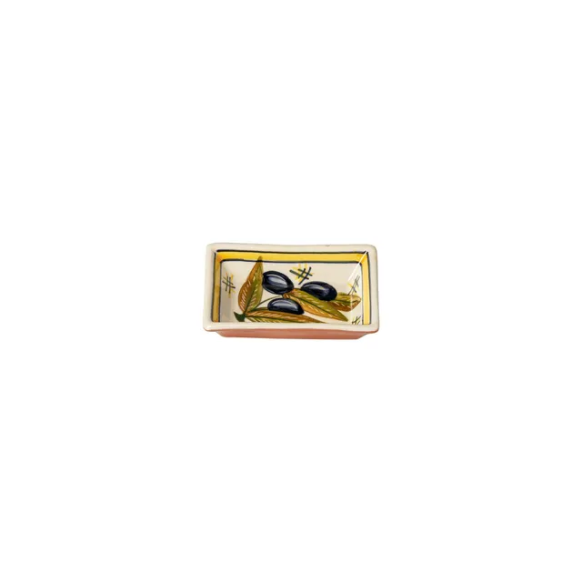 costa-nova-alentejo-terracotta-aperitifteller-rechteckig-olive-beige image 1
