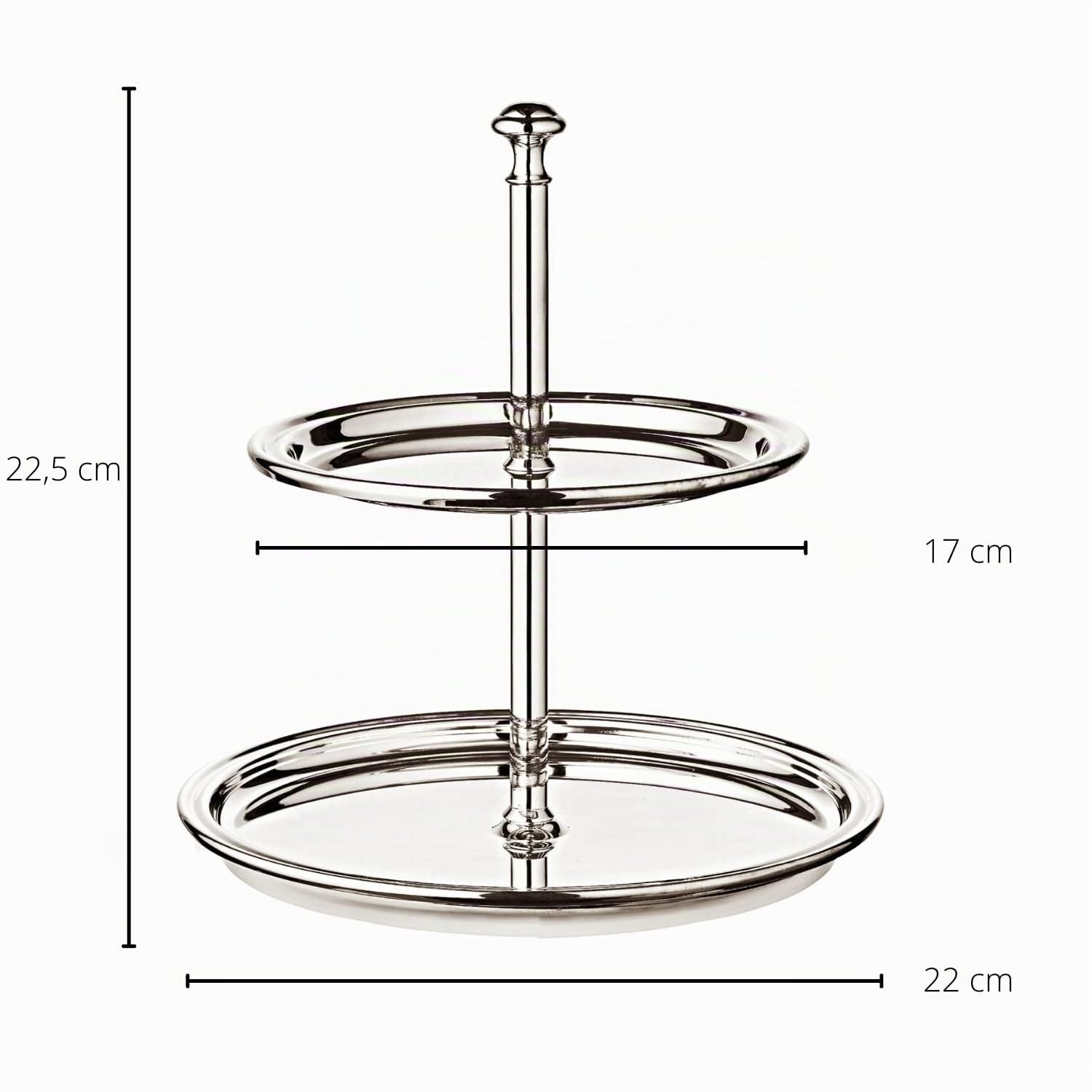 edzard-faden-etagere-2-st-ckig-22-cm-versilbert image 3