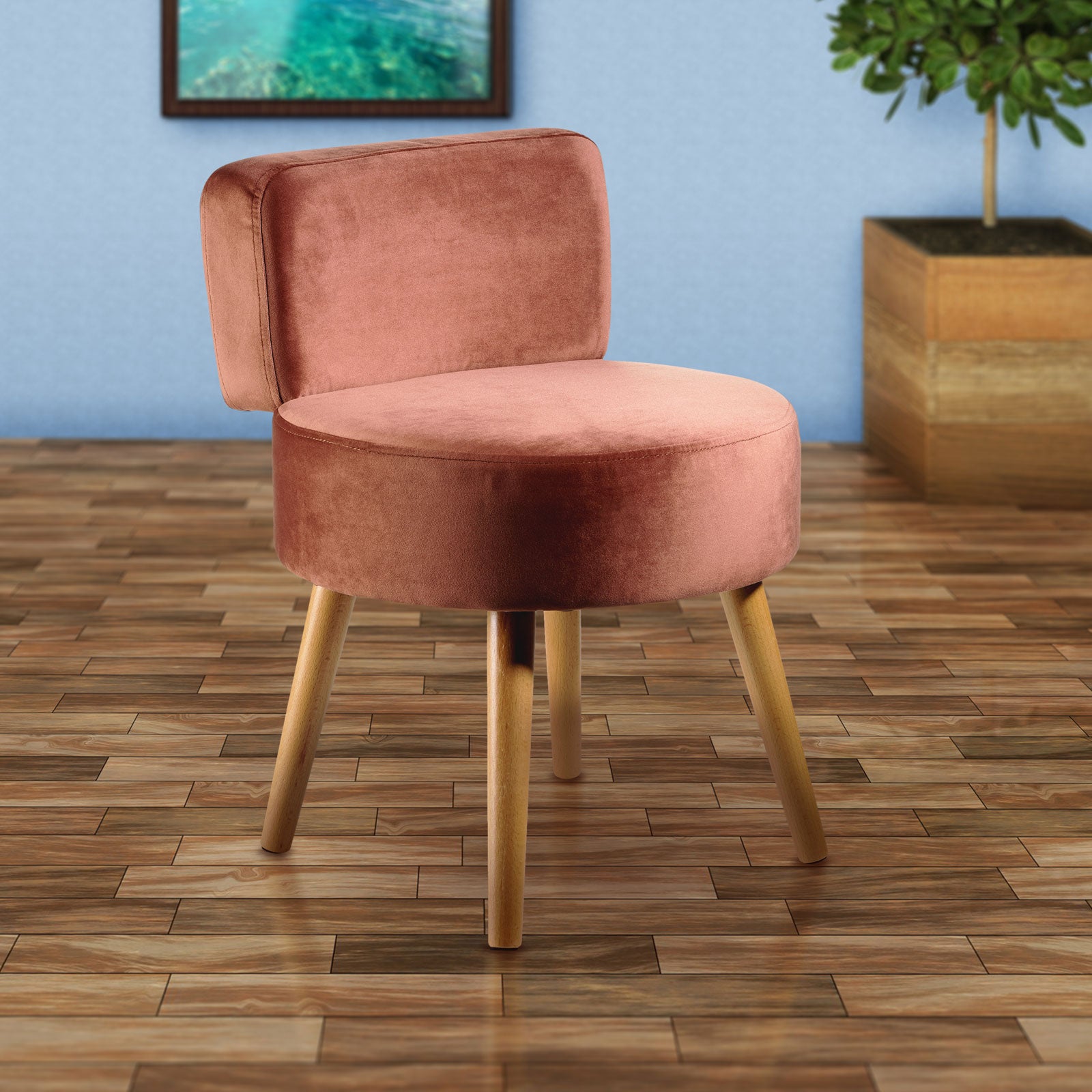 echtwerk-milo-sessel-hocker-taupe-kleiner-polstersessel-schaumstoff image 6