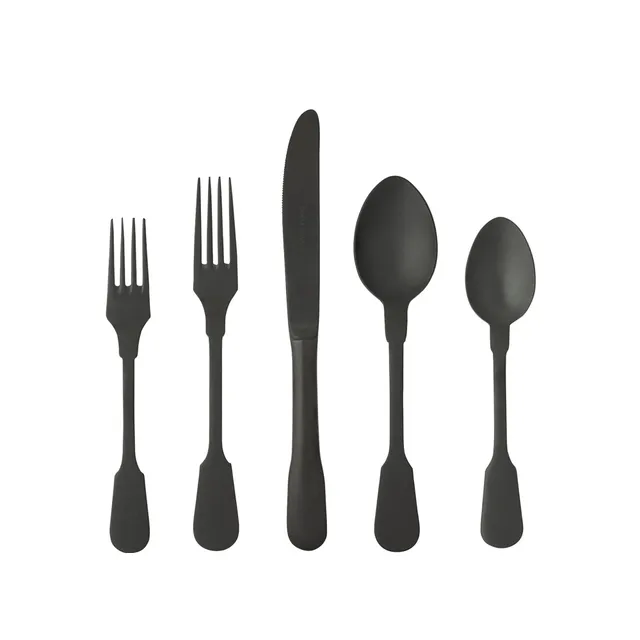 costa-nova-saga-c20411-blk-besteck-5-teilig-schwarz-edelstahl image 1