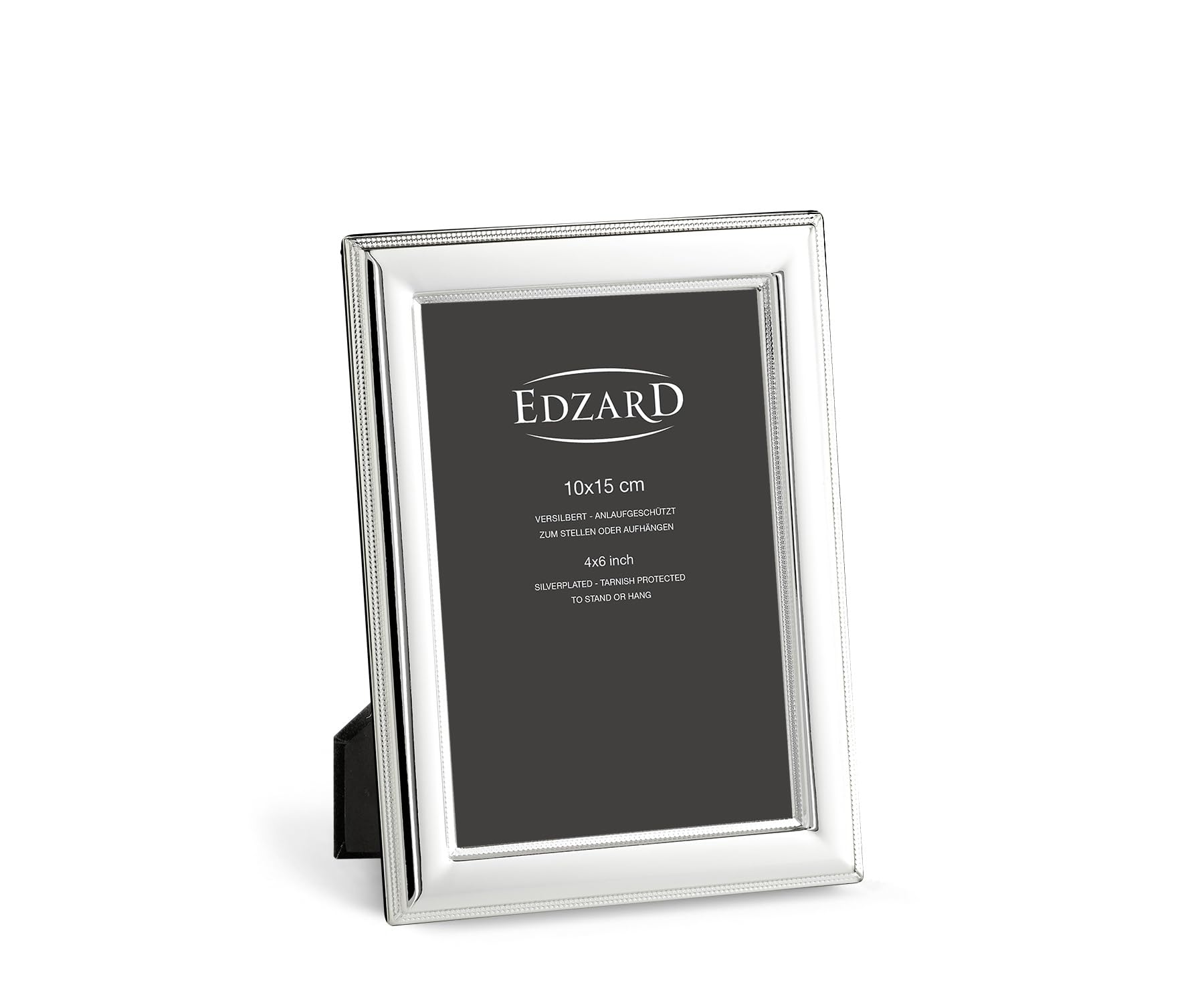 edzard-siena-bilderrahmen-10x15-cm-versilbert-perlenrand image 1