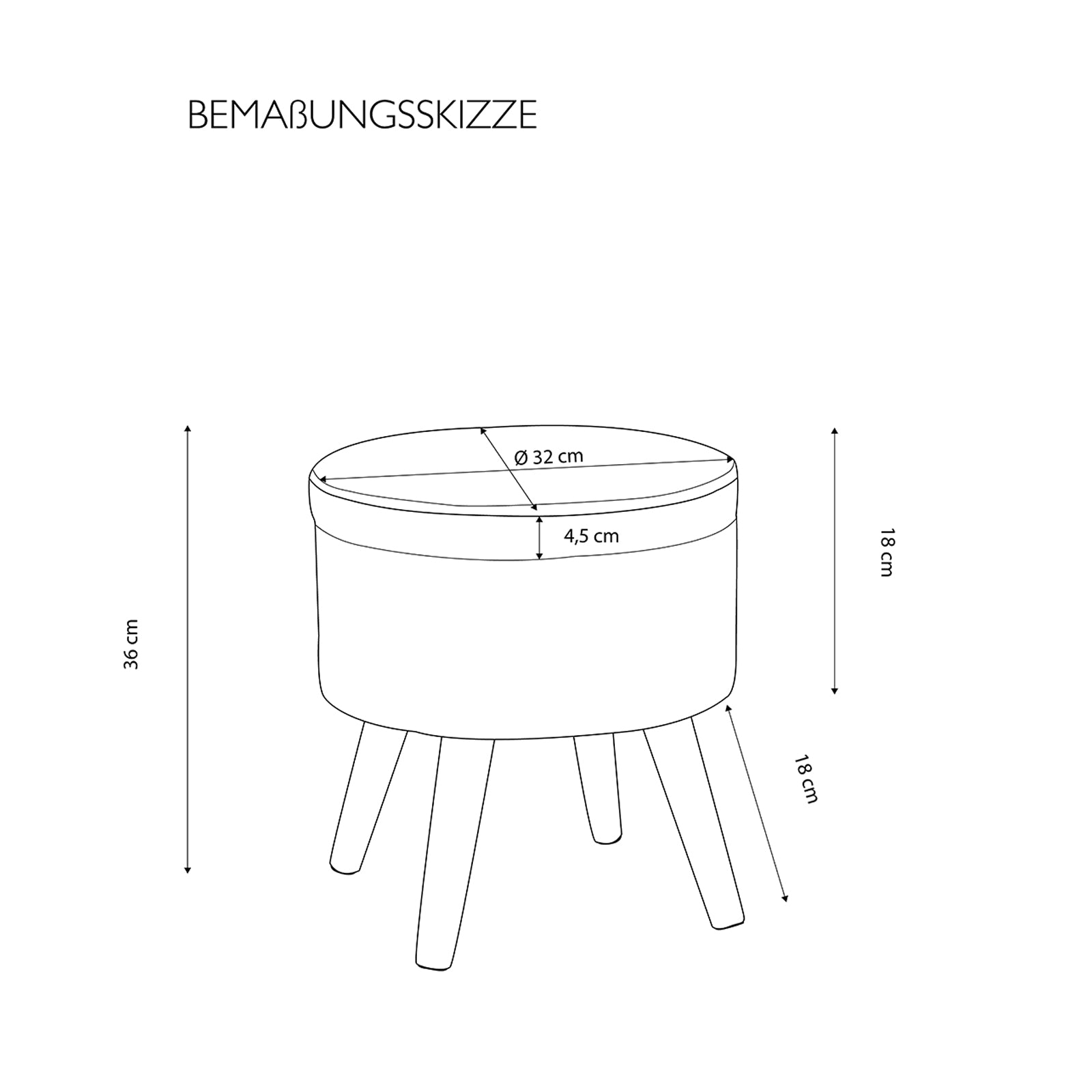 echtwerk-max-sitzhocker-stauraum-schwarz-holzf-e-32cm image 3