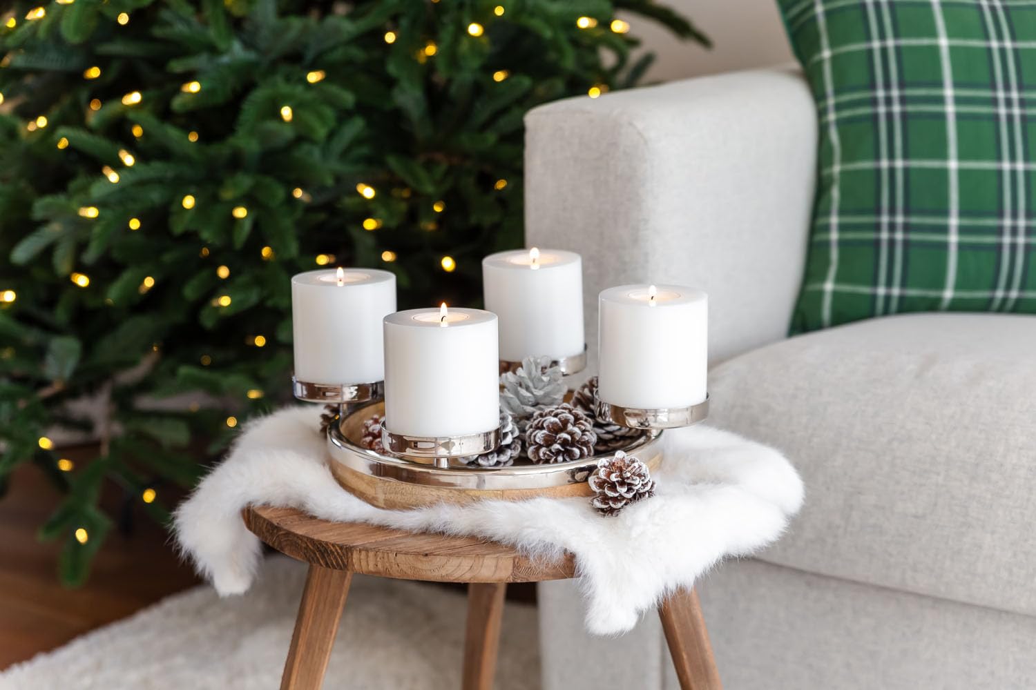 edzard-milano-adventskranz-mona-26-cm-mangoholz image 3
