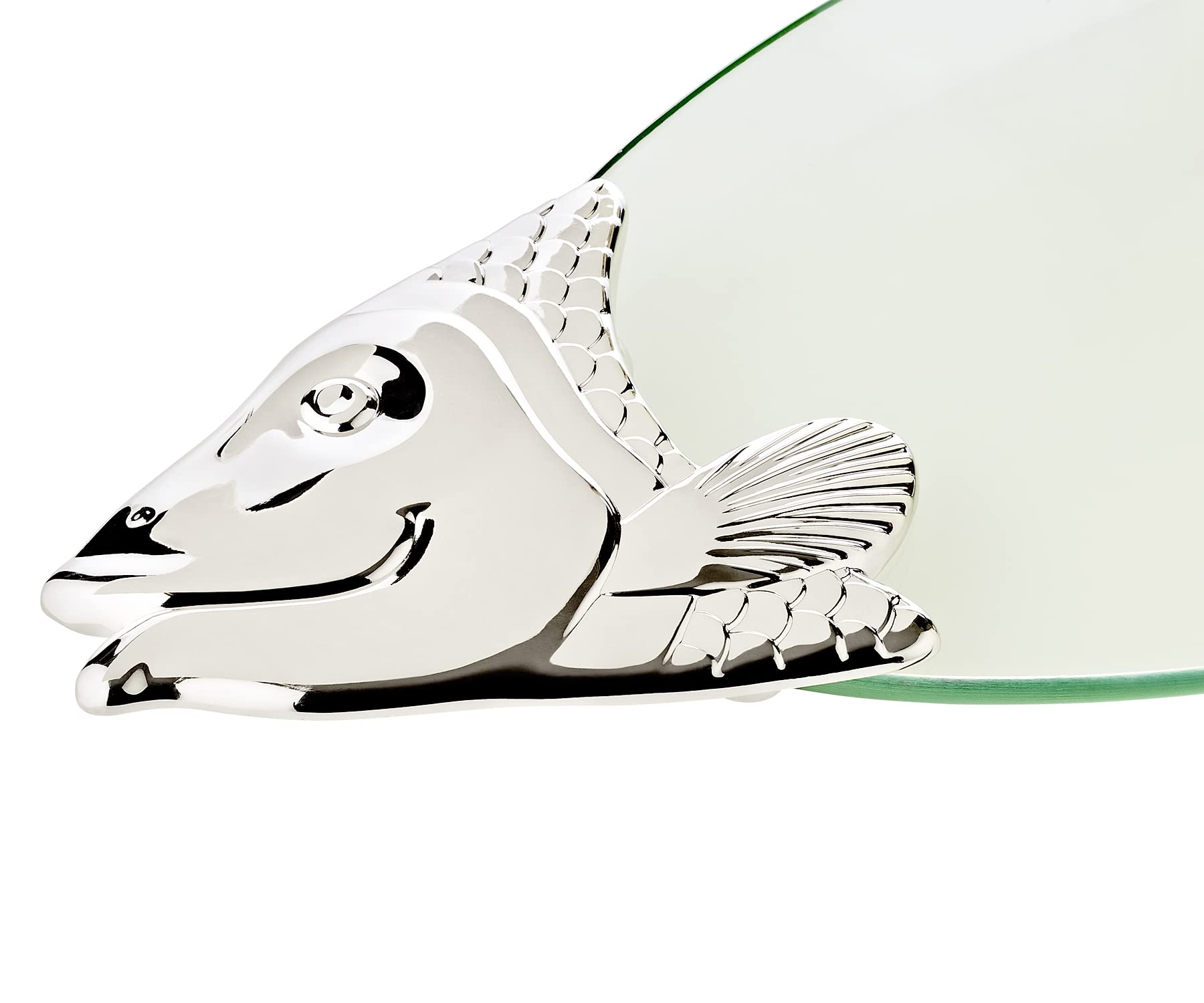 edzard-mista-fischplatte-salmon-58-cm-glas-mit-heber-versilbert image 2
