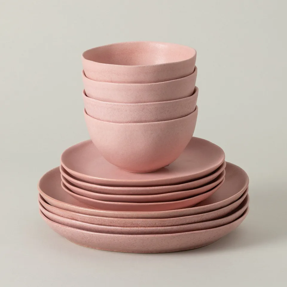 costa-nova-livia-tafelservice-12-teilig-mauve-rosa-matt image 1