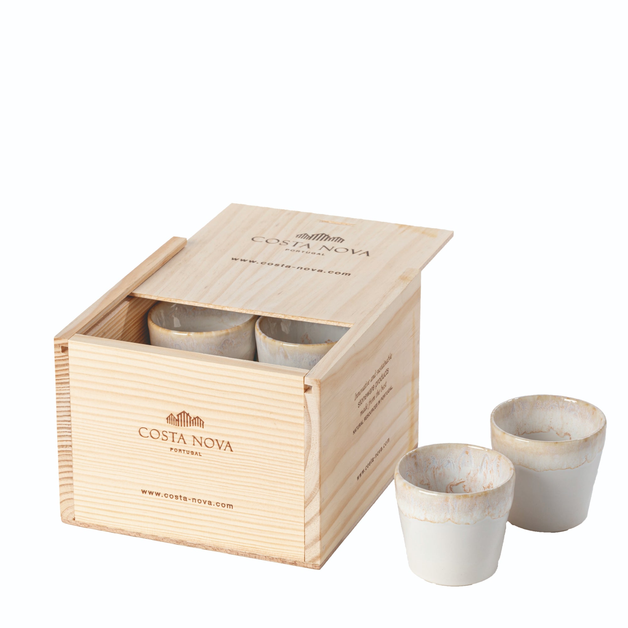 costa-nova-grespresso-espressotassen-8er-set-wei-steinzeug image 1