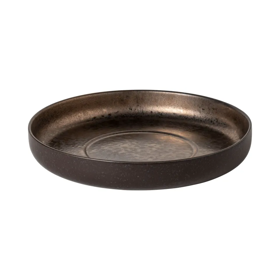 costa-nova-resonance-rcp292-teller-braun-porzellan-tief image 1