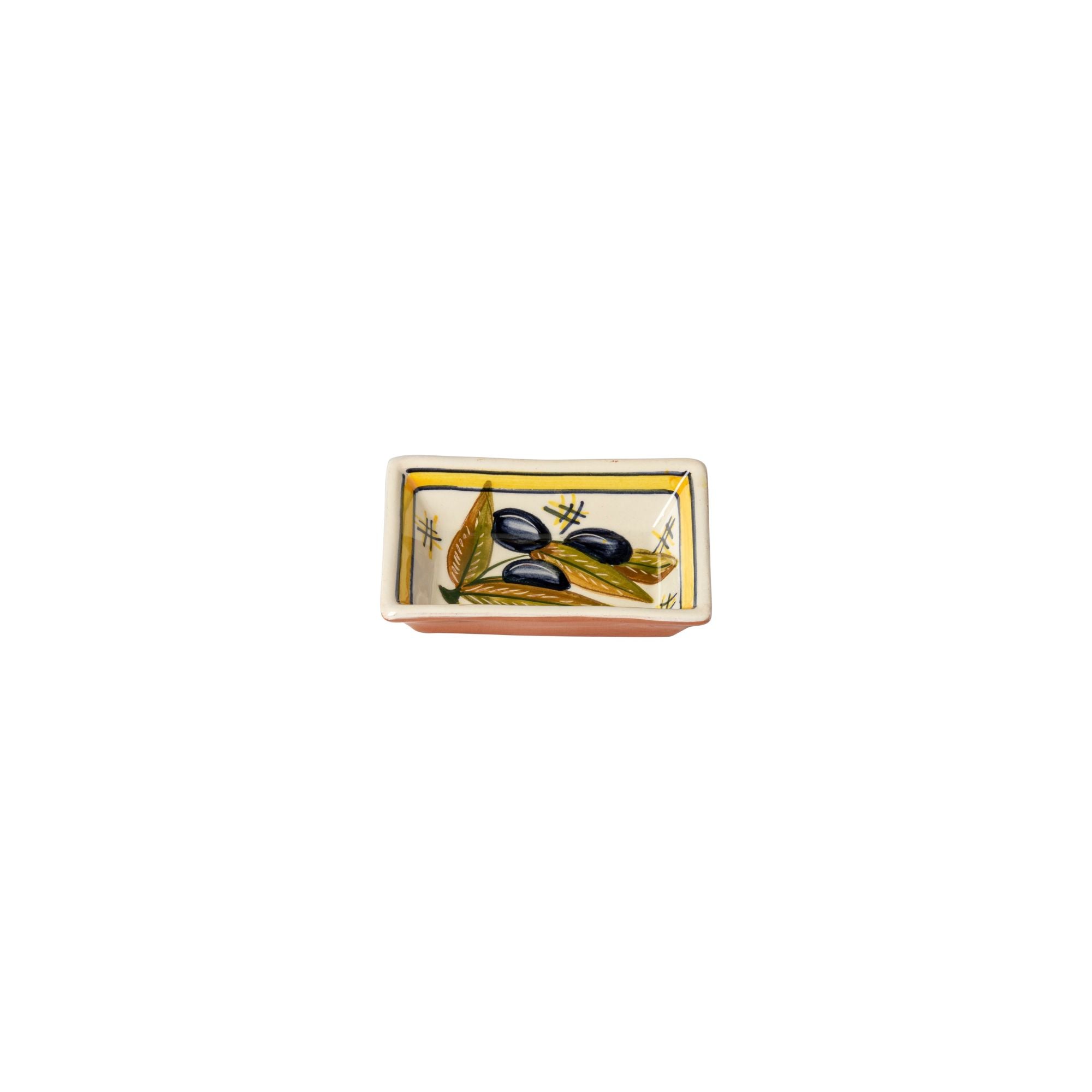 costa-nova-alentejo-terracotta-aperitifteller-rechteckig-olive-beige image 1