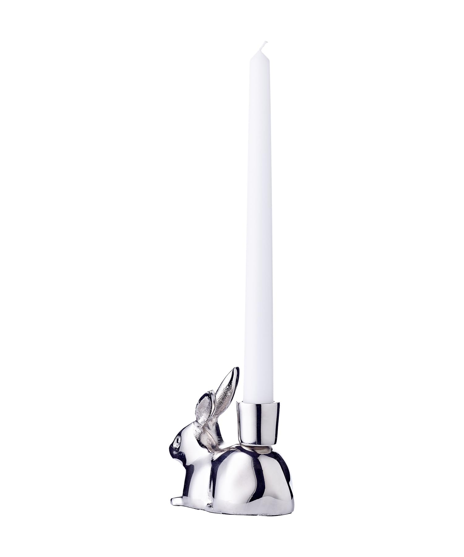 edzard-louis-hase-kerzenhalter-aluminium-h-8-cm-silber image 3