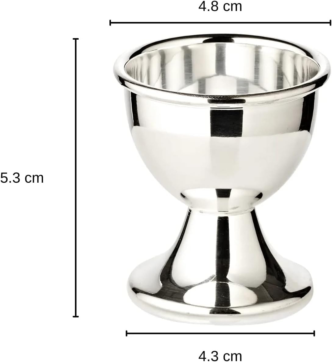edzard-classo-eierbecher-5-cm-versilbert-klassisch image 2