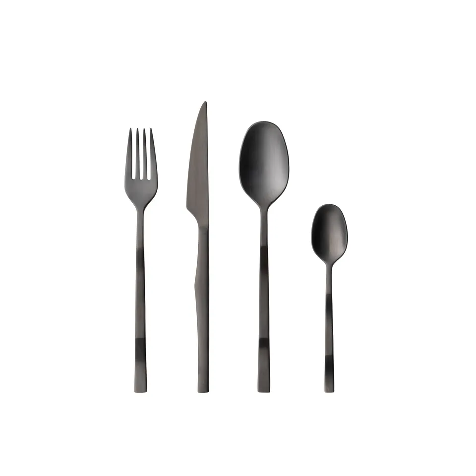 costa-nova-ramo-besteckset-24-tlg-schwarz-matt-edelstahl image 1