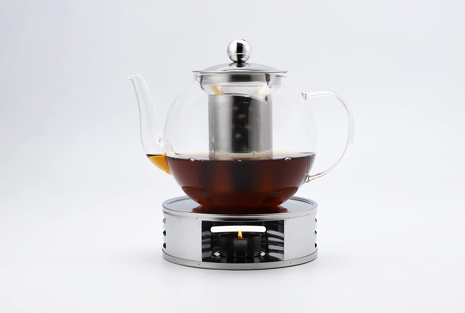 echtwerk-kaffee-teewelt-teekanne-glas-silber-mit-sieb image 3