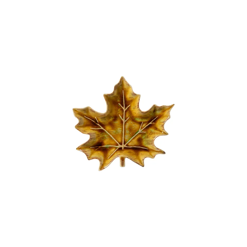 costa-nova-forest-ahornblatt-teller-harvest-gelb-steinzeug image 1