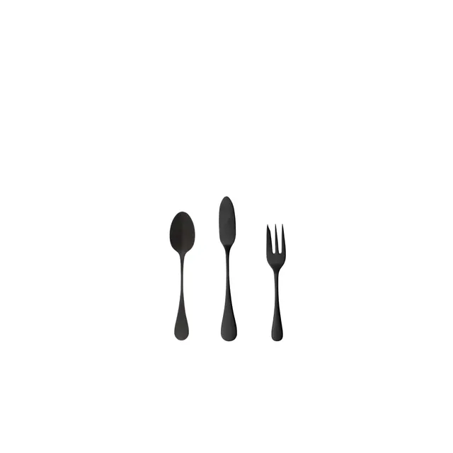 costa-nova-antigo-aperitifbesteck-3-teilig-edelstahl-schwarz image 1