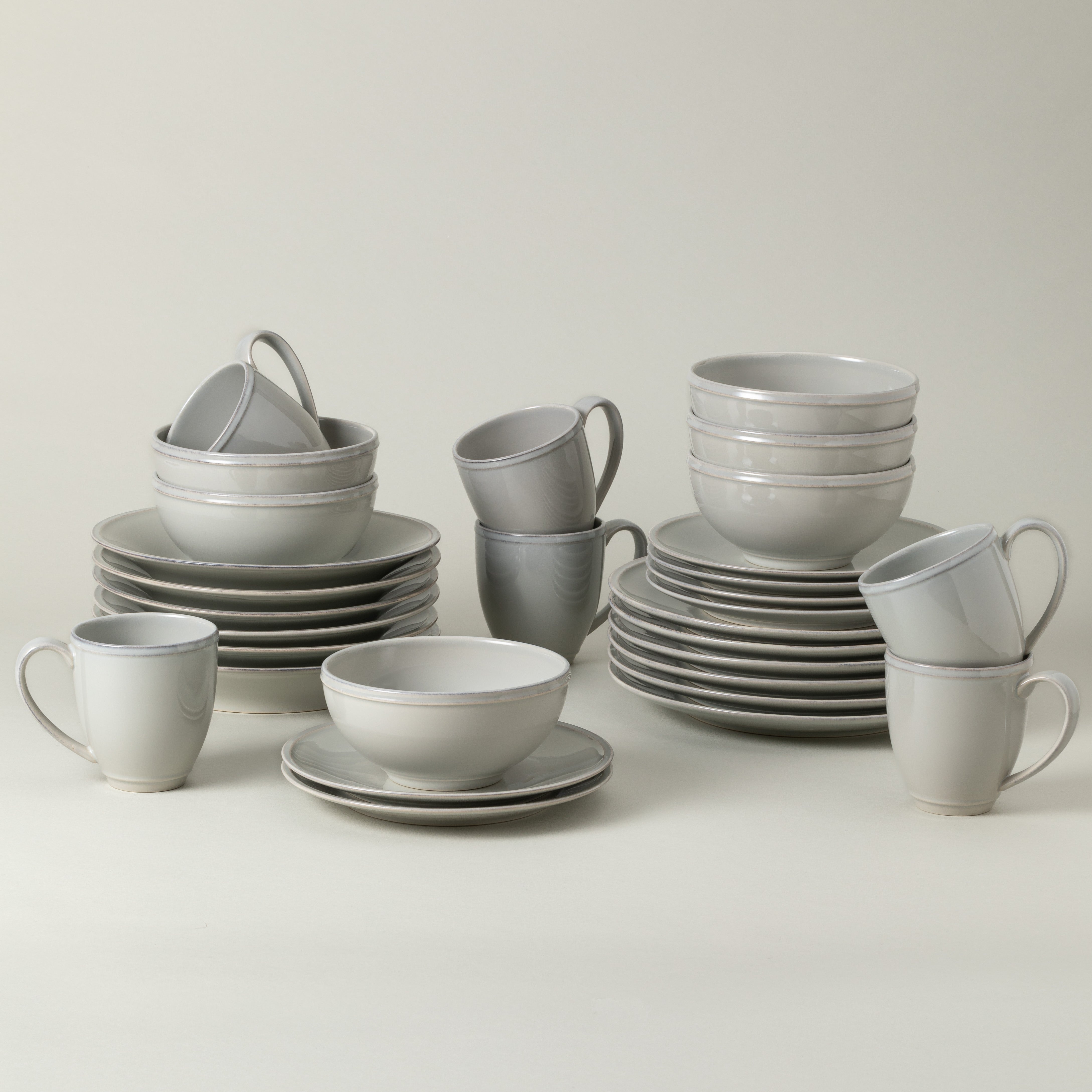 costa-nova-friso-geschirrset-30-teilig-steinzeug-grau-mit-tasse image 1