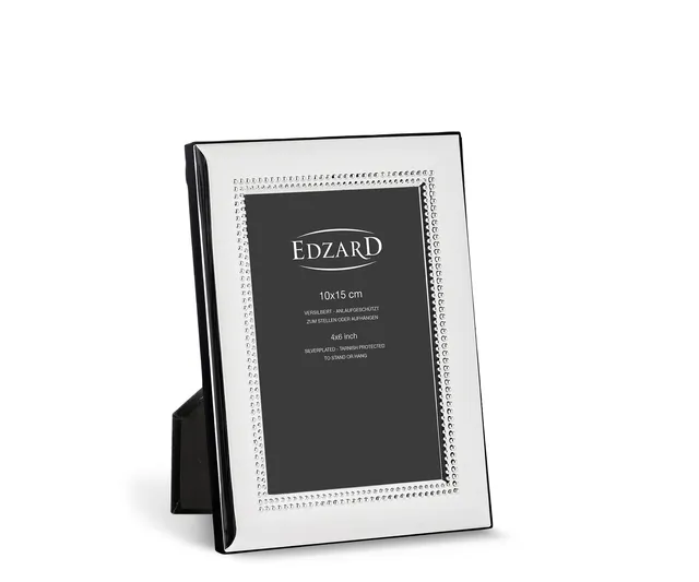 edzard-turin-bilderrahmen-10x15-cm-versilbert-perlenrand image 1