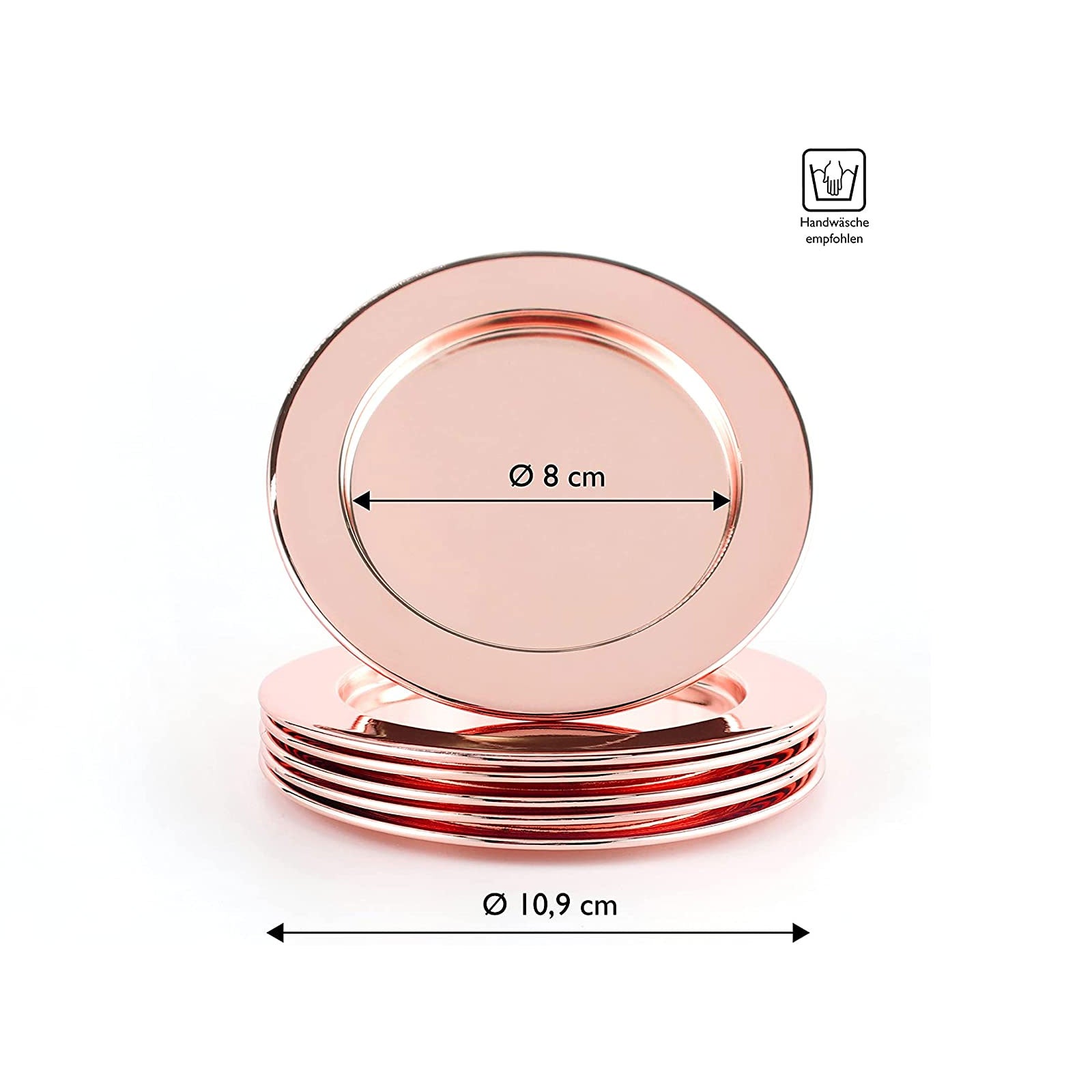 echtwerk-table-setting-glasuntersetzer-edelstahl-silber-6tlg-8-cm image 8