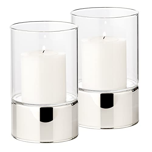 edzard-granada-windlicht-glas-2er-set-silberfuss-h-15-cm image 7