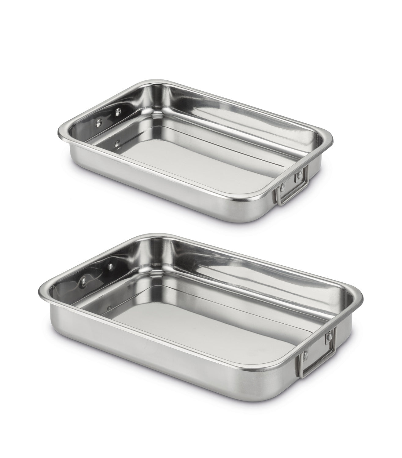 beka-specialty-cookware-ofenschale-edelstahl-2er-set-chrome image 1