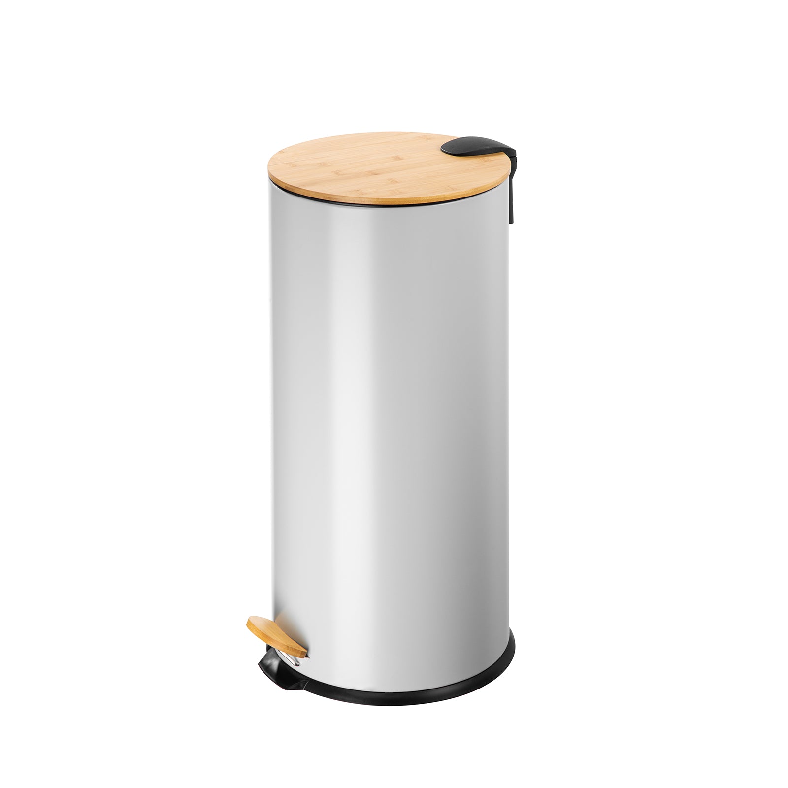 echtwerk-abfalleimer-tretabfalleimer-30l-m-lleimer-grau-soft-close image 2