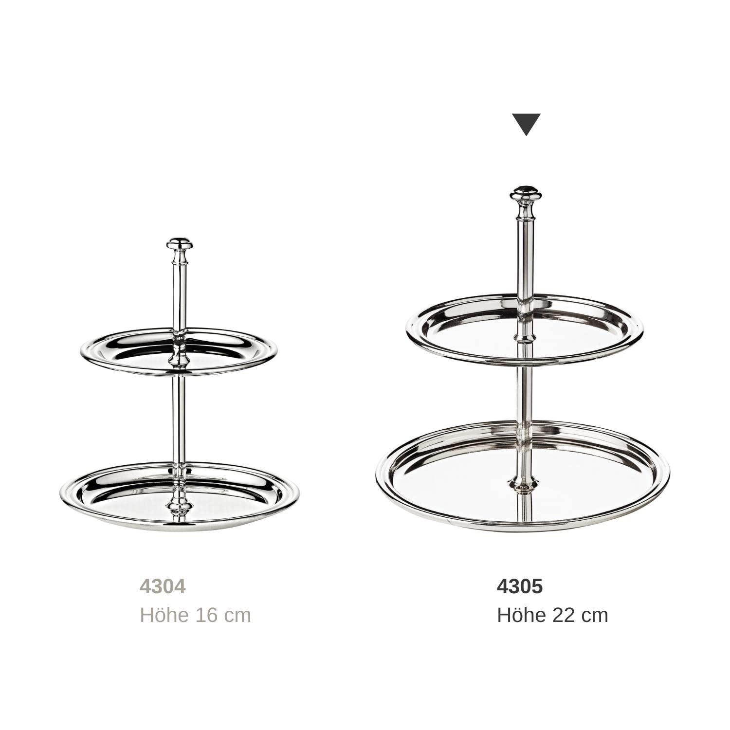 edzard-faden-etagere-2-st-ckig-22-cm-versilbert image 4