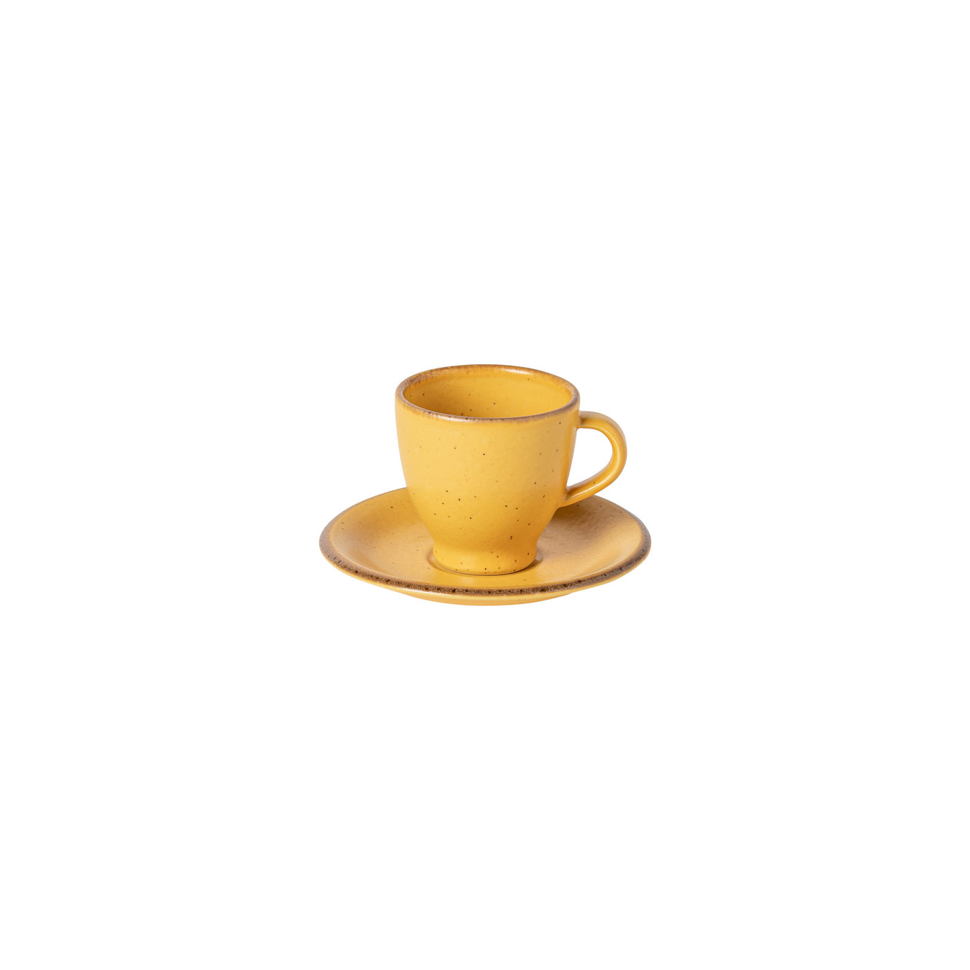 costa-nova-positano-espressotasse-untertasse-gelb-steinzeug image 1