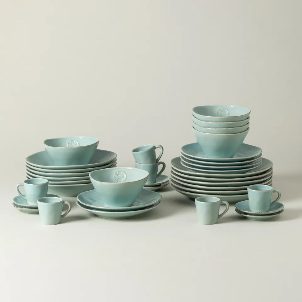 costa-nova-nova-tafelservice-30-tlg-steingut-t-rkis-kaffeetasse image 1