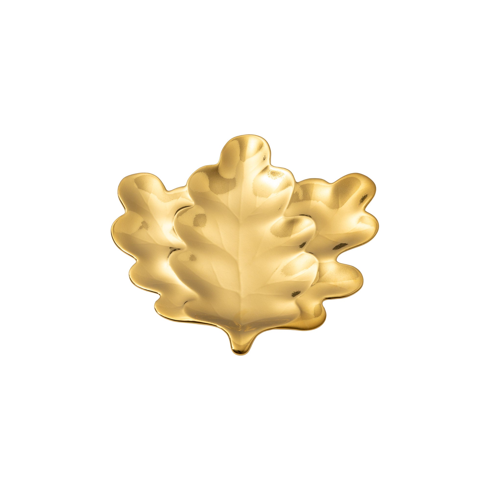 costa-nova-botanica-blattteller-gold-eichenblatt image 1