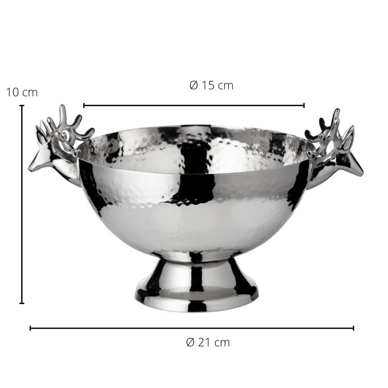 edzard-hirsch-john-schale-22-cm-silber-geh-mmert image 3