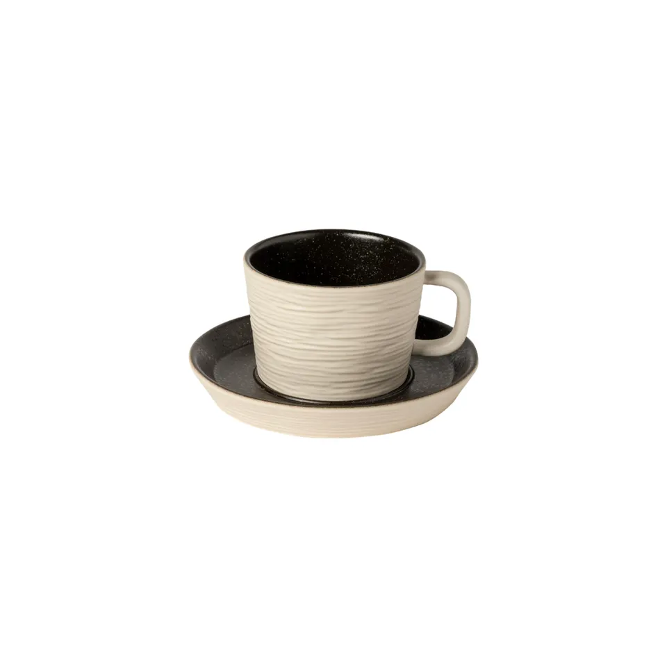 costa-nova-n-tos-teetasse-mit-untertasse-latitude-schwarz-matt image 1