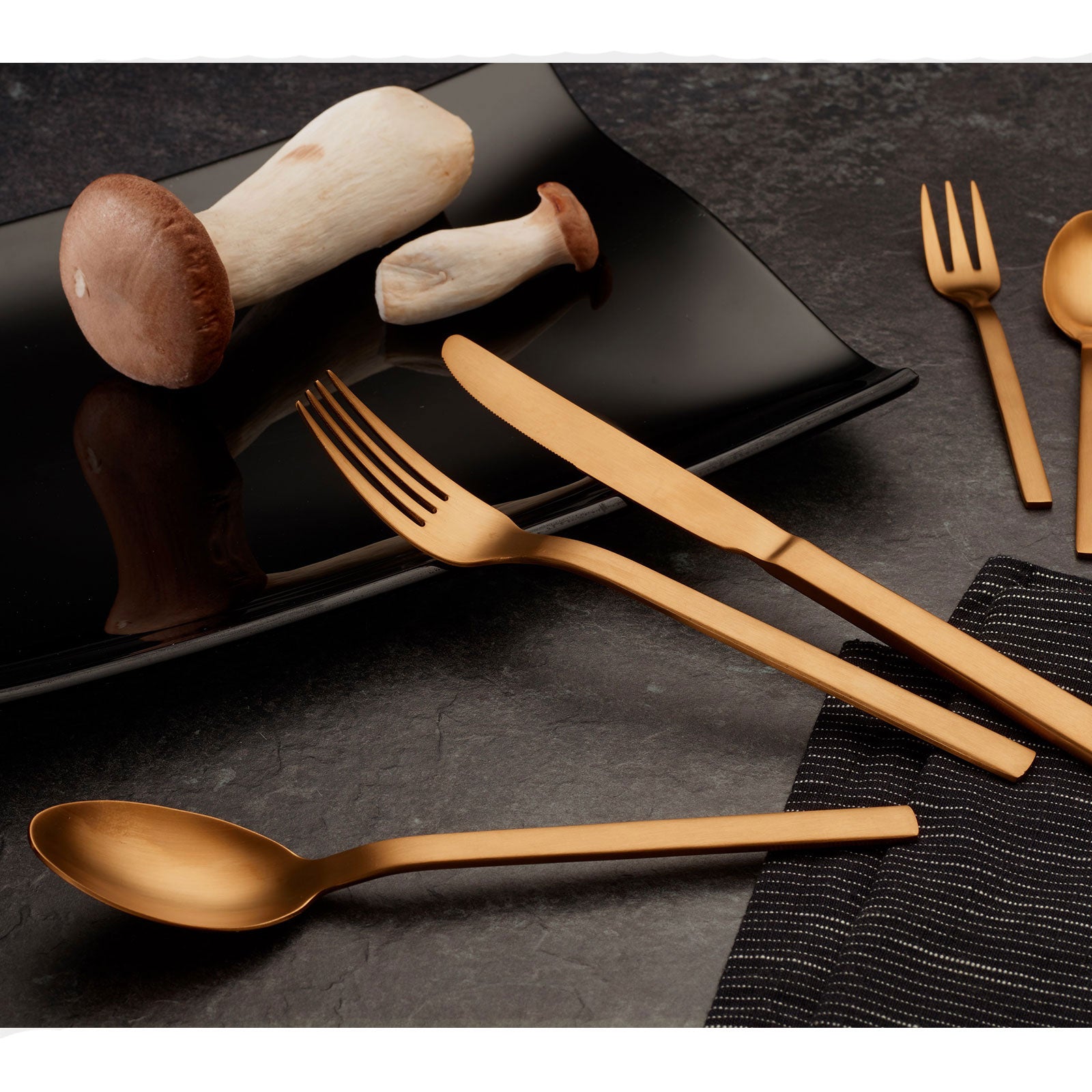 echtwerk-milos-besteckset-30tlg-bronze-edelstahl-18-10 image 2