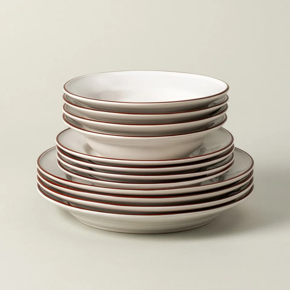 costa-nova-beja-12-tlg-tafelservice-wei-rot-pastateller image 1